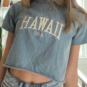 BRANDY MELVILLE hawaii crop top!